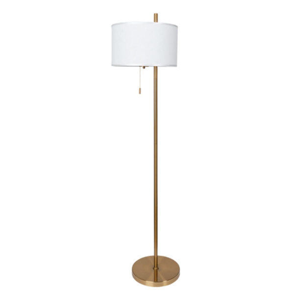 С абажуром ARTE LAMP A4031PN-1PB