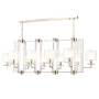 Люстры Crystal Lux NICOLAS SP10 L1300 GOLD/WHITE