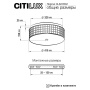 CL32415G1 Портал Хром Св-к Люстра c RGB