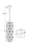 Подвесной светильник Maytoni MOD069PL-01CH