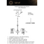 Люстра подвесная Aployt  APL.733.03.06
