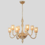 Люстра Crystal Lux SILVESTRO SP8 AMBER