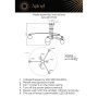 Люстра потолочная Aployt  APL.621.07.06