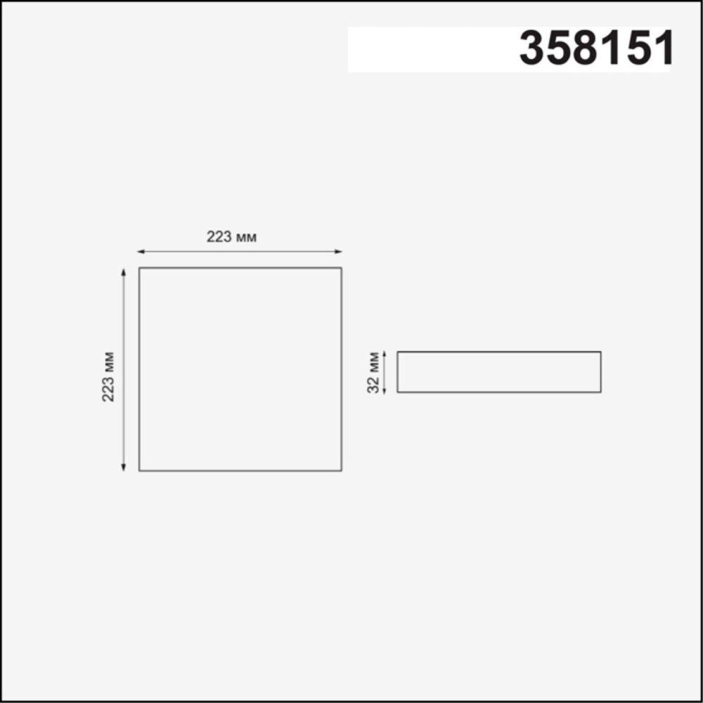 358151 SPOT NT19 301 белый Встраиваемый светильник IP20 LED 3000K 24W 85 - 265V MON