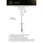 Светильник подвесной Aployt  APL.724.06.01