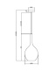 Подвесной светильник Maytoni MOD271PL-01B2