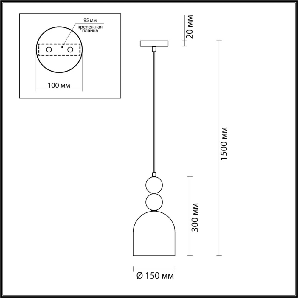 5235/1A MODERNI LN23 99 хром Подвес E27 1*60W 220V GILLIAN