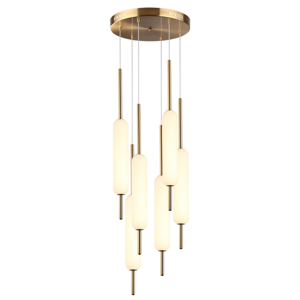 4794/72L PENDANT ODL21 357 бронзовый/белый Подвес LED 72W REEDS