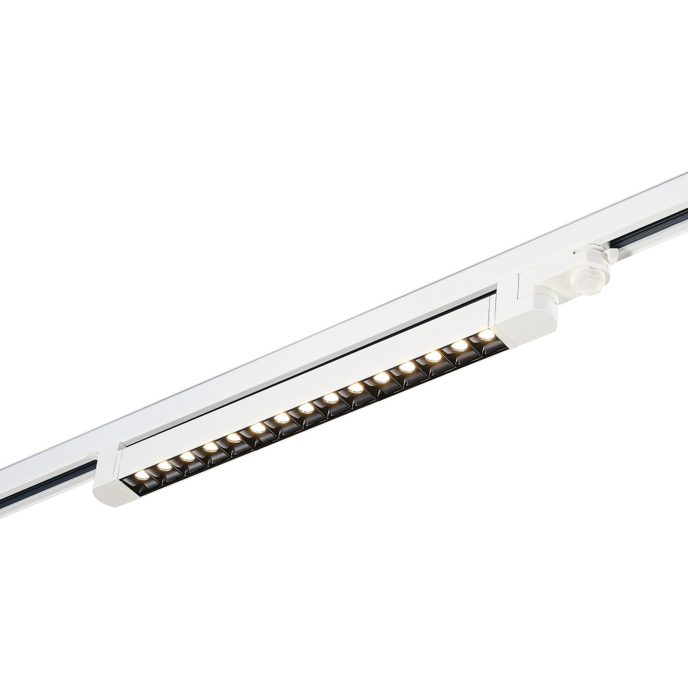 ST662.536.15 Св-к трек. Белый LED 1*15W 3000K 1 200Lm Ra>90 48° IP20 L535xW33xH73 165-265V Трехфазная трековая система