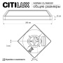 CL748K301 NORMA Черный с подсветкой