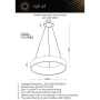 Люстра подвесная Aployt  APL.052.13.60