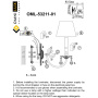 Светильник настенный (Бра) OMNILUX OML-53211-01