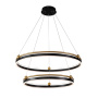 Люстра Crystal Lux FERNANDO SP123W LED  BLACK/GOLD