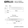 CL238661 Тринити Черный Св-к Наст.-Потол