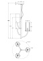 Подвесной светильник Maytoni MOD223PL-03BS