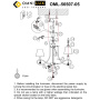 Люстра подвесная OMNILUX OML-56507-05