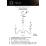 Люстра подвесная Aployt  APL.730.03.08