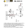 Светильник настенный (Бра) OMNILUX OML-56201-01