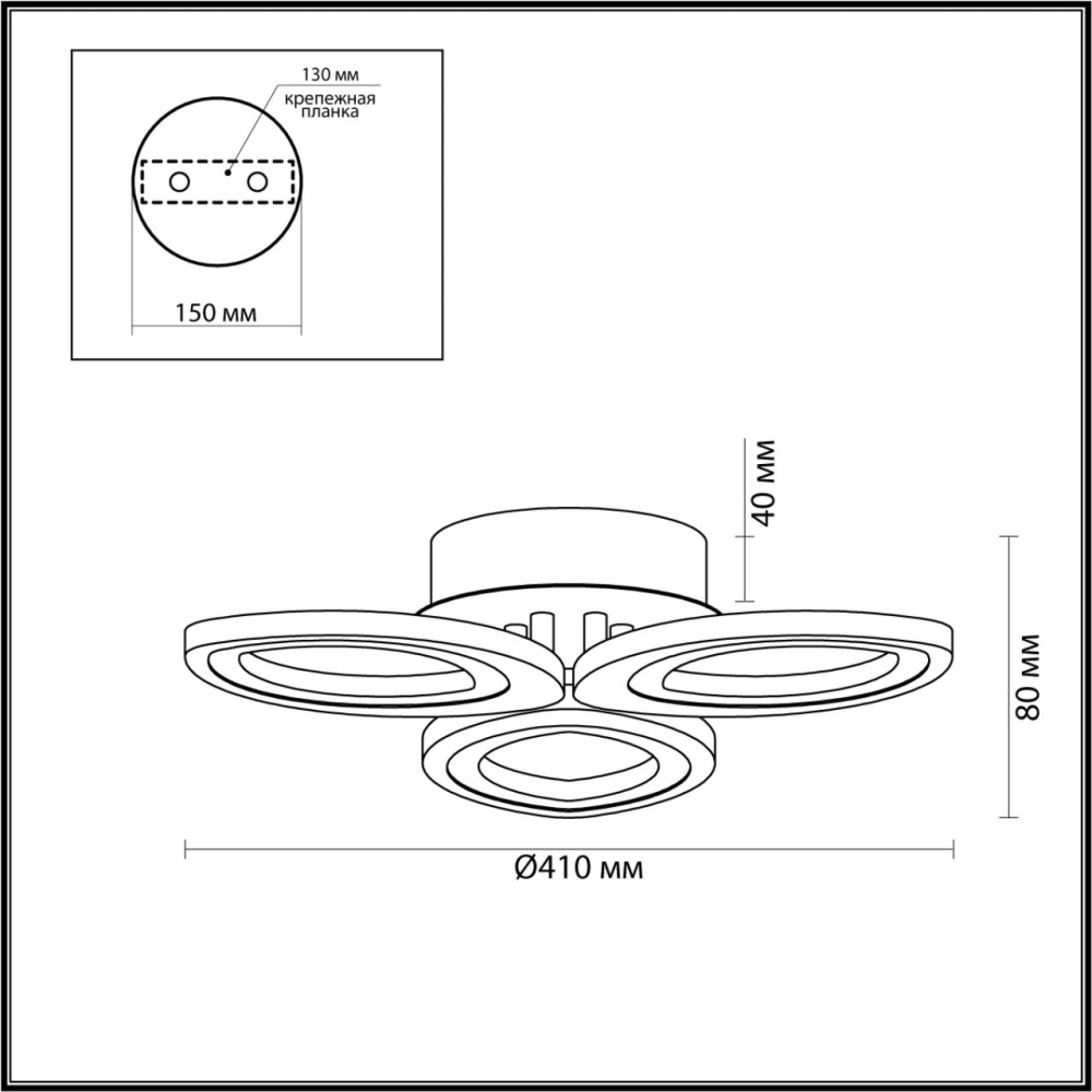 4576/60CL LEDIO LN21 019 зеленый Люстра потолочная диммир. с ДУ + LampSmart LED 60W 3000-6000К 2740Лм 220V LULU