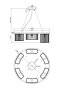 Подвесной светильник Maytoni MOD083PL-06CH