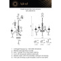 Люстра подвесная Aployt  APL.628.03.12
