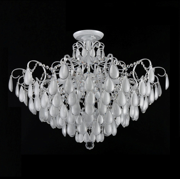 Потолочная люстра CRYSTAL LUX SEVILIA PL9 SILVER