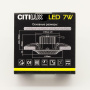 CLD042W1 Дзета Белый+Хром LED Св-к Встраив.