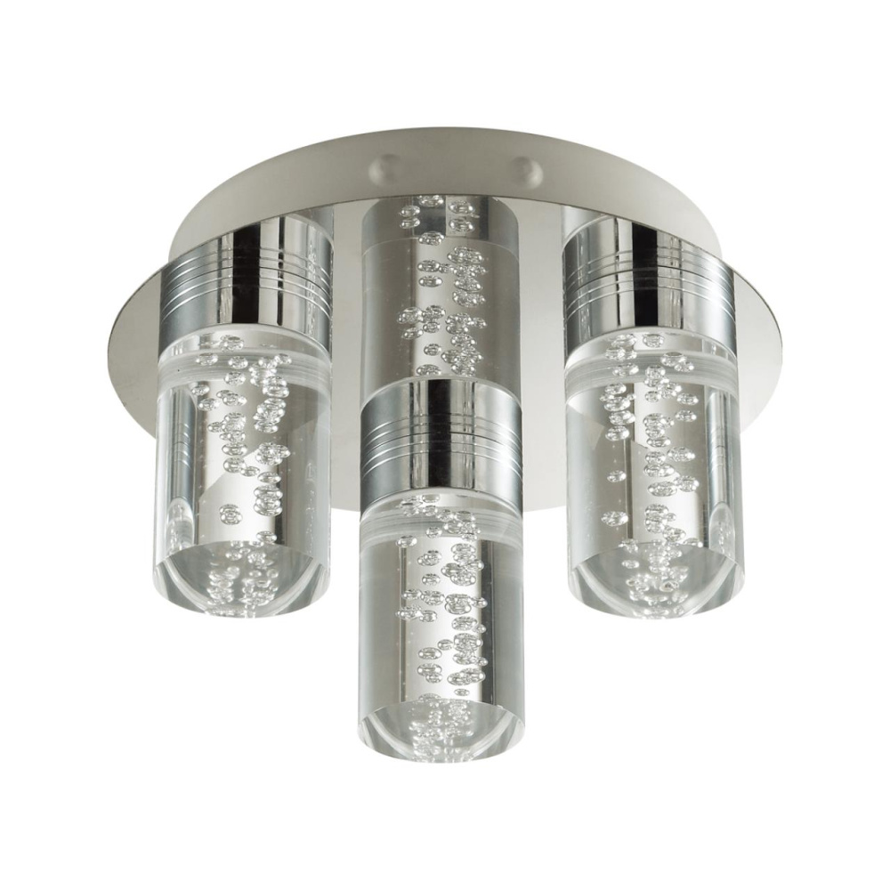 4599/15CL VINTAGE 000 никель Светильник потолочный IP44 LED 3*5W 4000K 220V TERRENCE