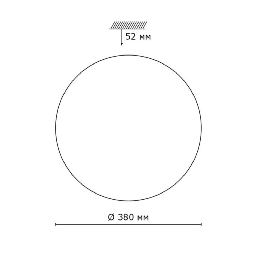 2043/DL PALE SN 094 Светильник пластик/белый LED 48Вт 4000K D380 IP43 MODES