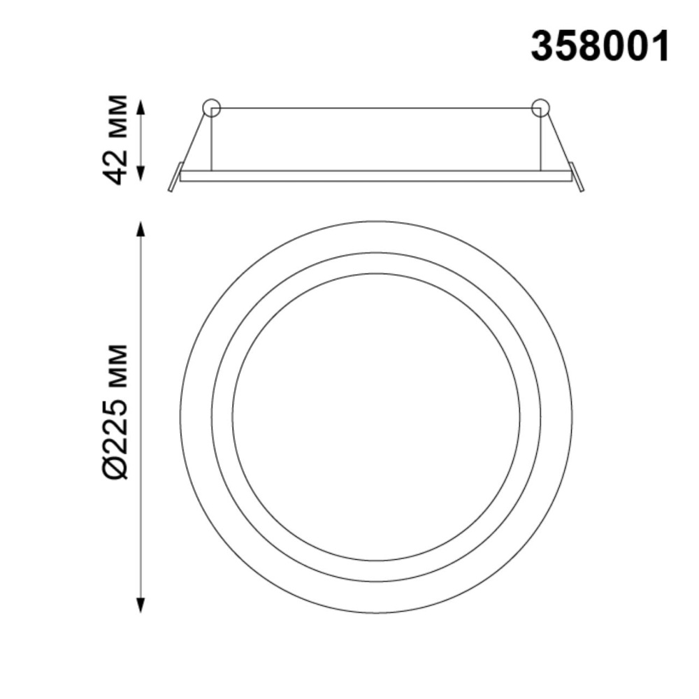 358001 SPOT NT19 279 белый Встраиваемый поворотный светильник IP20 LED 3000К 30W 85-265V STERN