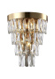 Бра CRYSTAL LUX ABIGAIL AP3 GOLD/TRANSPARENT