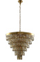 Люстра Crystal Lux ABIGAIL SP-PL15 D620 GOLD/AMBER