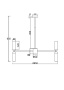 Подвесной светильник Maytoni MOD177PL-12G