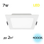 CLD55K07N Галс Квадр. Св-к Встр. LED 7W*4000K