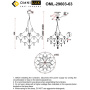 Подвесная люстра OMNILUX OML-29603-63