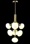 Люстра Crystal Lux ALICIA SP7 GOLD/WHITE