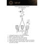Люстра подвесная Aployt  APL.500.03.08