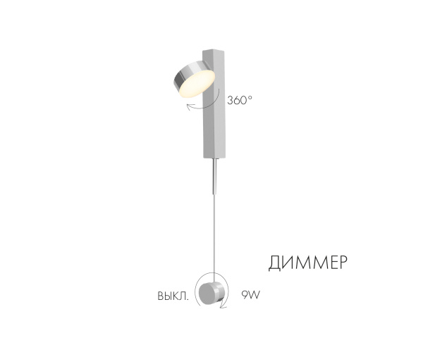 Бра KINK LIGHT Винетта 08422,02