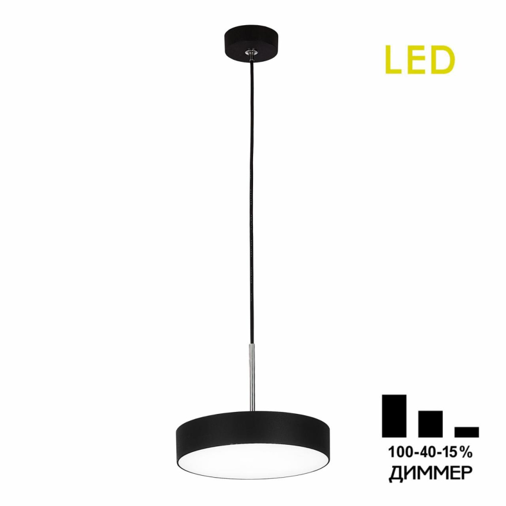 CL712S182N Тао Черный Св-к Подвес LED 18W*4000K