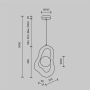 Подвесной светильник Maytoni MOD380PL-01W