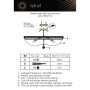 Люстра потолочная Aployt  APL.758.07.12