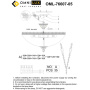 Потолочная люстра OMNILUX OML-76607-05